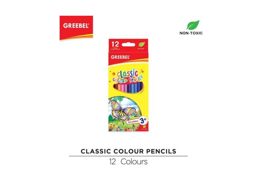 Pensil Warna Greebel 12 Warna Panjang